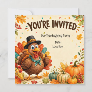 Thanksgiving Party invitation