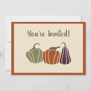 Thanksgiving Party Invitations
