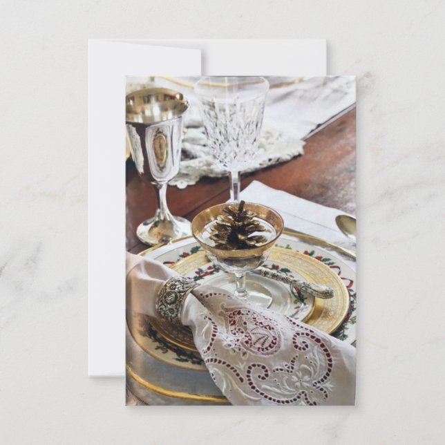 **THANKSGIVING PARTY OR DINNER** INVITATION (Front)