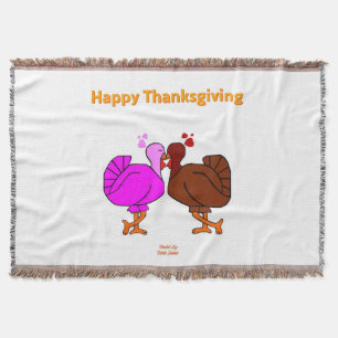 Thanksgiving Passion Throw Blanket
