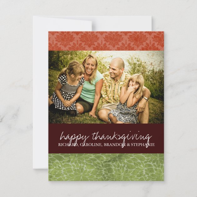 Thanksgiving  Photo Card