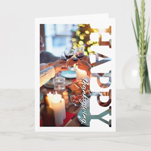 thanksgiving Photo Card | Personalized party