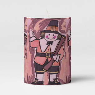 THANKSGIVING PILGRIM candle