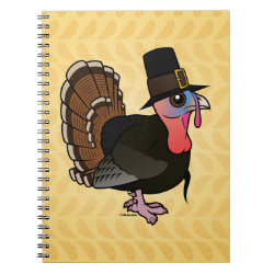 Thanksgiving Pilgrim Turkey Photo Notebook (6.5