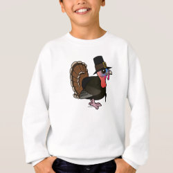 Thanksgiving Pilgrim Turkey Kids' American Apparel Organic T-Shirt