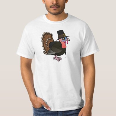 Thanksgiving Pilgrim Turkey T-Shirt