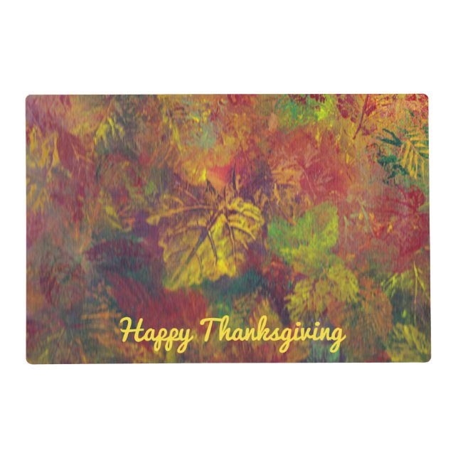 Thanksgiving Placemats (Front)