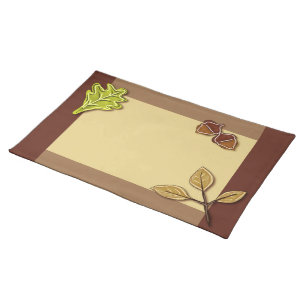 Thanksgiving placemats fall colors