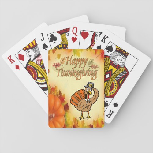 Thanksgiving Playing Card Deck