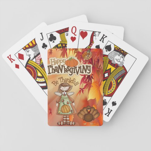 Thanksgiving Playing Card Deck