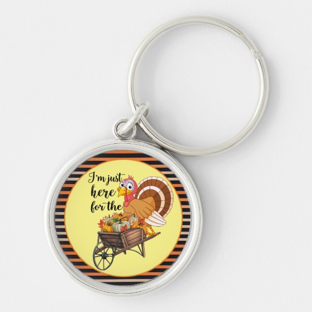 Thanksgiving Popular Beautiful Autumn Collection Keychain (Front)