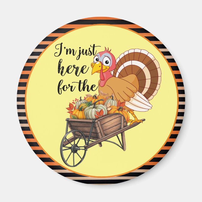Thanksgiving Popular Beautiful Autumn Collection Magnet (Front)