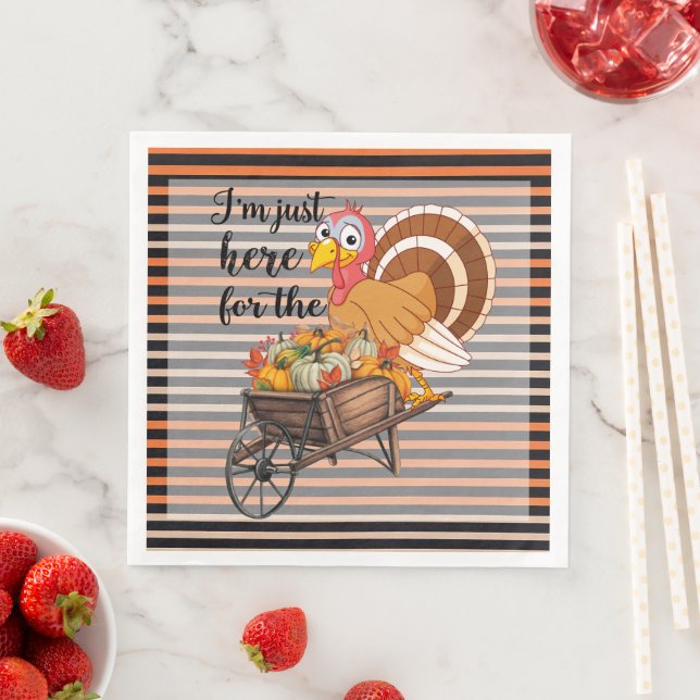 Thanksgiving Popular Beautiful Autumn Collection Paper Dinner Napkins (Insitu)