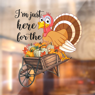 Thanksgiving Popular Beautiful Autumn Collection Window Cling