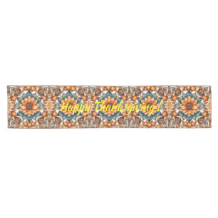 Thanksgiving Popular Pumpkin Autumn Collection Short Table Runner