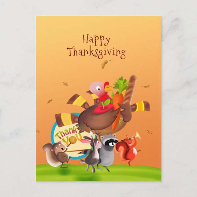 Thanksgiving Postcard (Front)