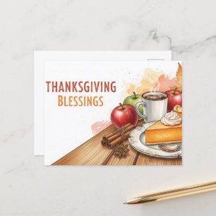 Thanksgiving  postcard