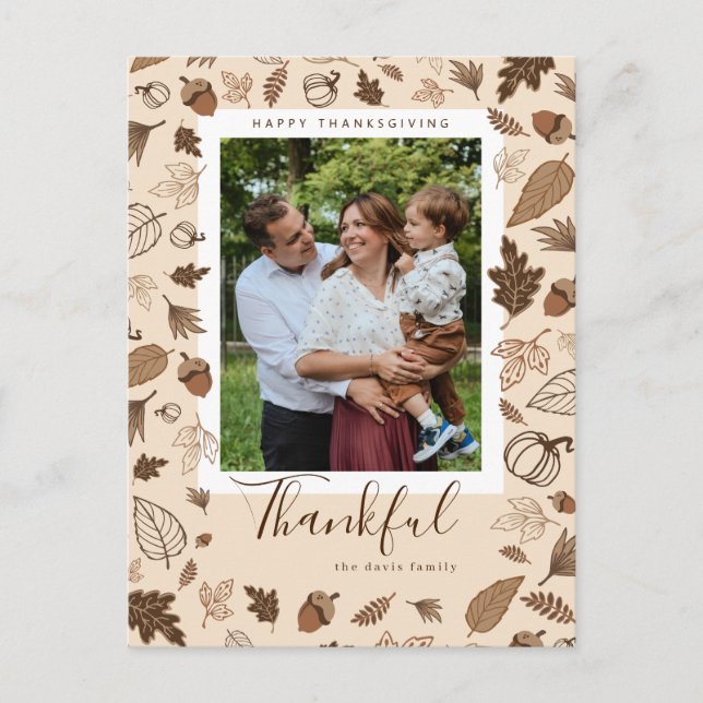 Thanksgiving Postcard (Front)