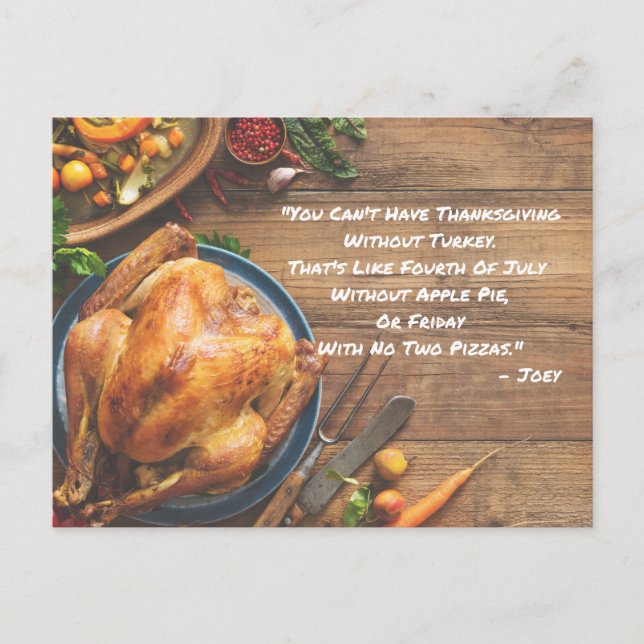 Thanksgiving Postcard (Front)