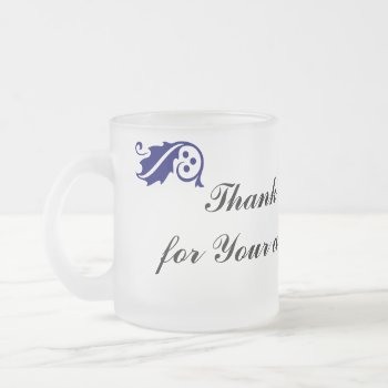 Thanksgiving Prayer: Thank You For Amazing Grace Frosted Glass Coffee Mug by giftsbygenius at Zazzle