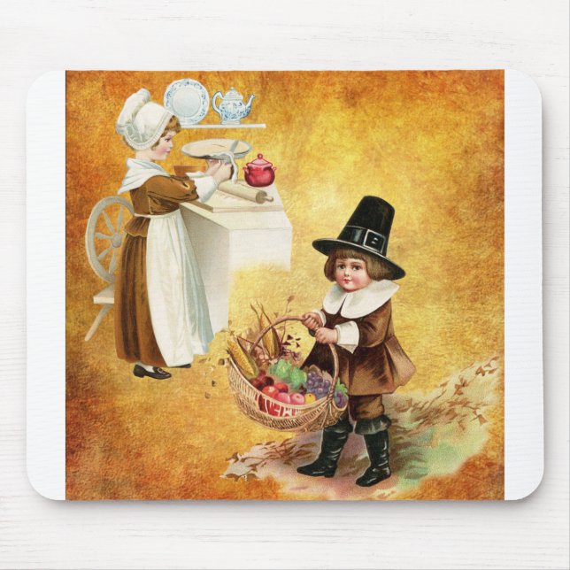 THANKSGIVING PREPARATIONS MOUSE PAD (Front)