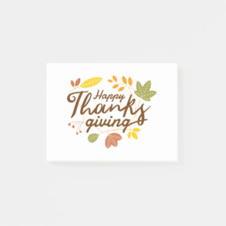Thanksgiving Products Post-it Notes