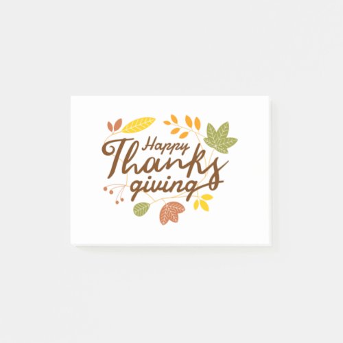 Thanksgiving Products Post_it Notes