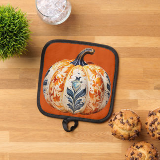 Thanksgiving Pumpkin 2 Pot Holder