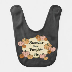 Thanksgiving Pumpkin  Baby Bib