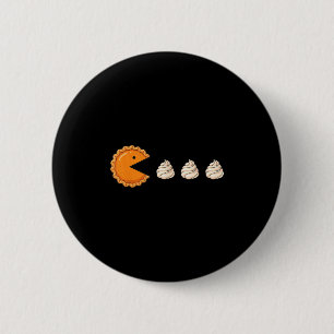 Thanksgiving Pumpkin E Women Turkey Men Girls Button