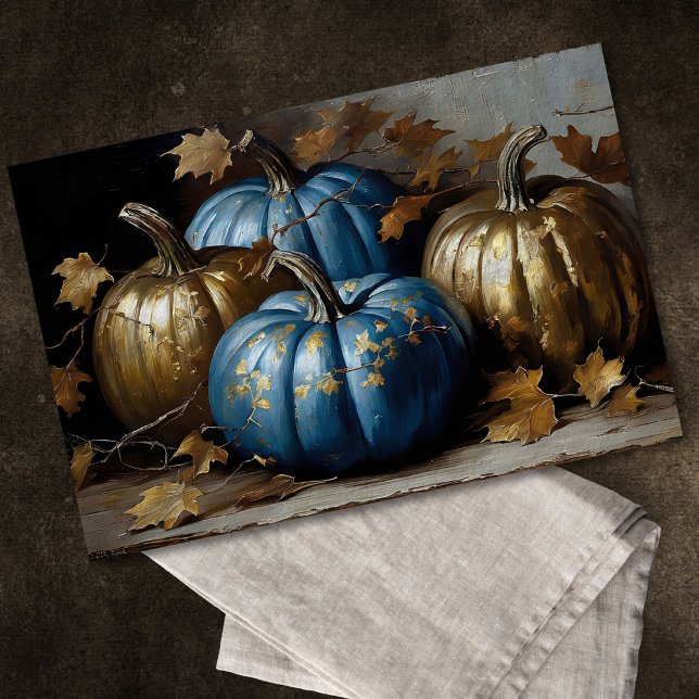Thanksgiving Pumpkin Fall Autumn Rustic Decoupage Tissue Paper (Creator Uploaded)