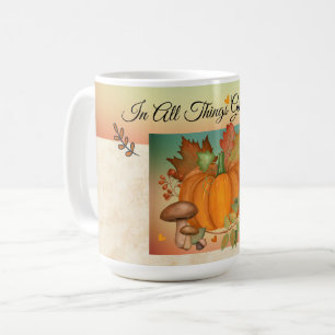 Thanksgiving Pumpkin Mug