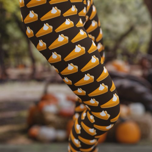 Thanksgiving Pumpkin Pie Leggings