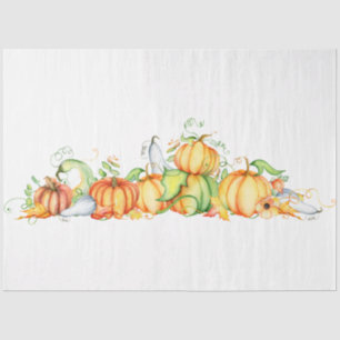 Thanksgiving Pumpkin Series Design 10 Tissue Paper