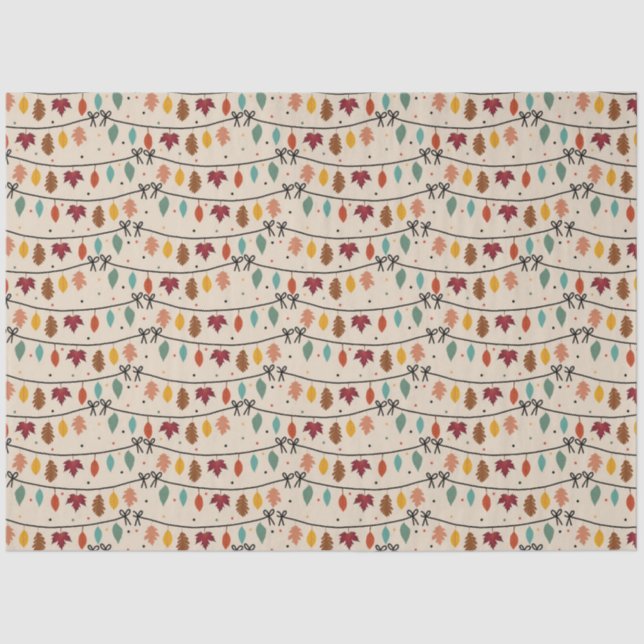 Thanksgiving Pumpkin Series Design 35 Tissue Paper (Front)