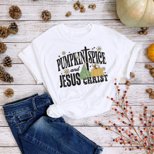 Thanksgiving Pumpkin Spice Jesus Christ Fall  Tri-Blend Shirt