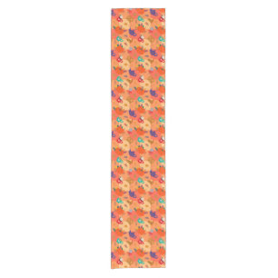 Thanksgiving pumpkin table runner
