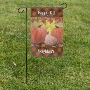 Thanksgiving Pumpkins #1 Fall Autumn LeavesThanksg Garden Flag
