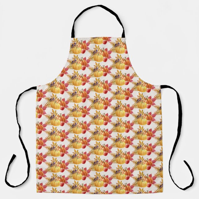 Thanksgiving Pumpkins Apron (Front)