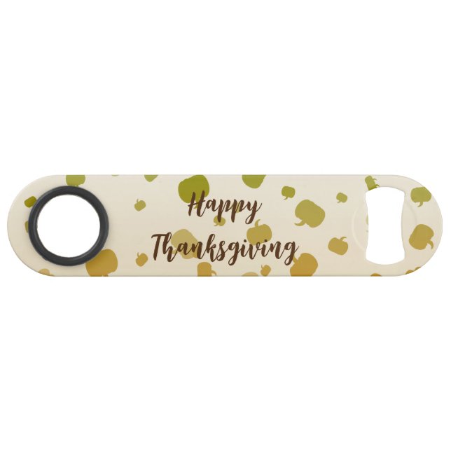 Thanksgiving Pumpkins Bar Key (Front (Horizontal))