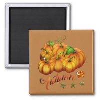 Thanksgiving Pumpkins Magnet