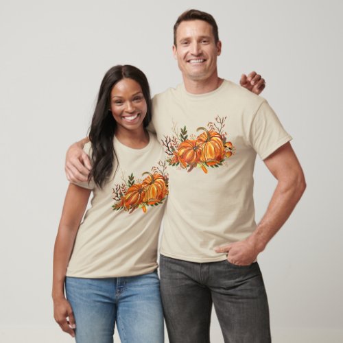 Thanksgiving Pumpkins Placemats T_Shirt