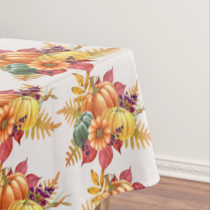 Thanksgiving Pumpkins Tablecloth