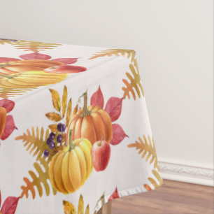Thanksgiving Pumpkins Tablecloth