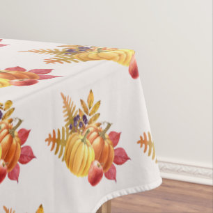 Thanksgiving Pumpkins Tablecloth