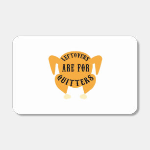 Thanksgiving Quote Essential - Leftovers Are For Q Matchboxes