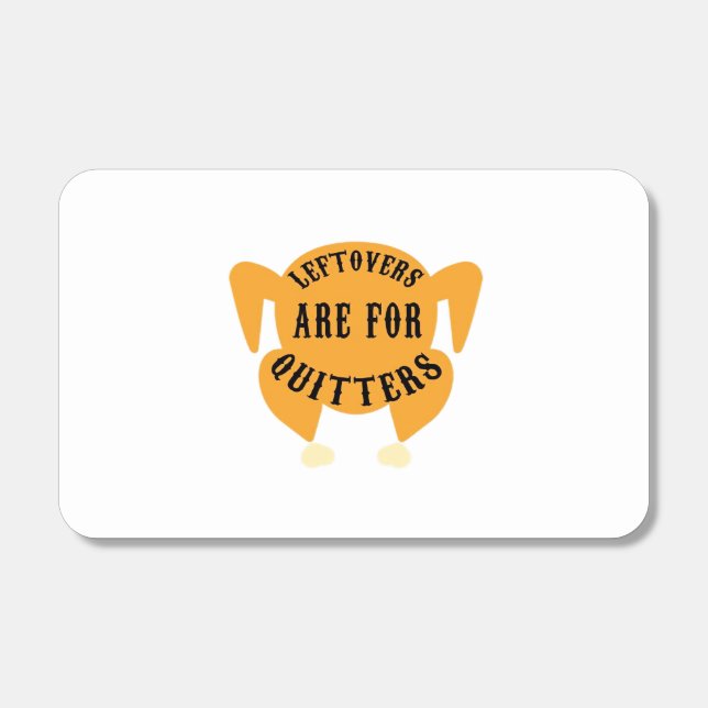 Thanksgiving Quote Essential - Leftovers Are For Q Matchboxes (Front)