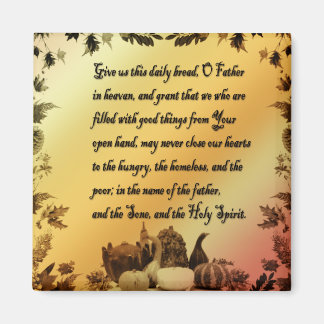 Thanksgiving Quote Magnet