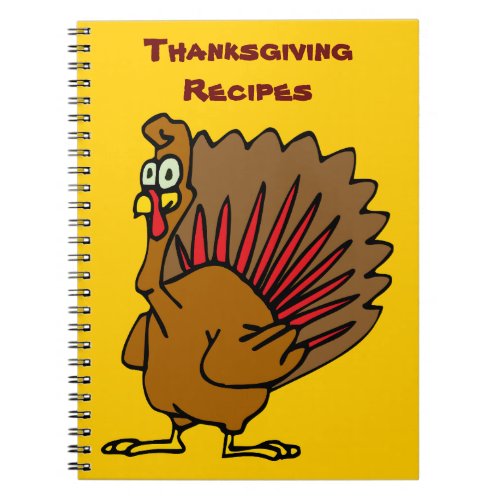 Thanksgiving Recipes Notebook