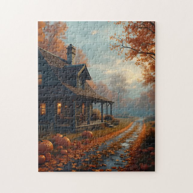 Thanksgiving remembered jigsaw puzzle (Vertical)